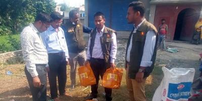 চক পাউডার দিয়ে তৈরি হয় হলুদের গুঁড়া