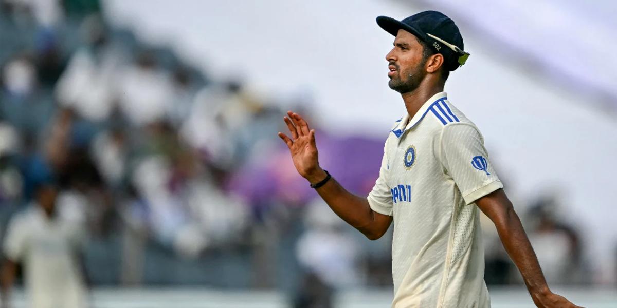 ওয়াশিংটনের নৈপুণ্যে কিউইদের লাগামে টান ভারতের