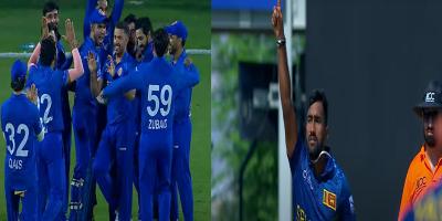 ভারত-পাকিস্তানকে বিদায় করে ফাইনালে আফগানিস্তান-শ্রীলঙ্কা