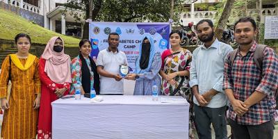 কুবিতে বিনামূল্যে ডায়াবেটিস পরীক্ষা কর্মসূচি আয়োজিত
