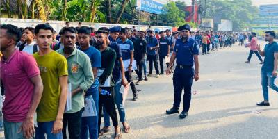 সিলেটে প্রথম দিনে উত্তীর্ণ ৯৯২ জন