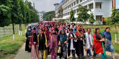 সিকৃবিতে শিক্ষার্থীদের আন্দোলন স্থগিত