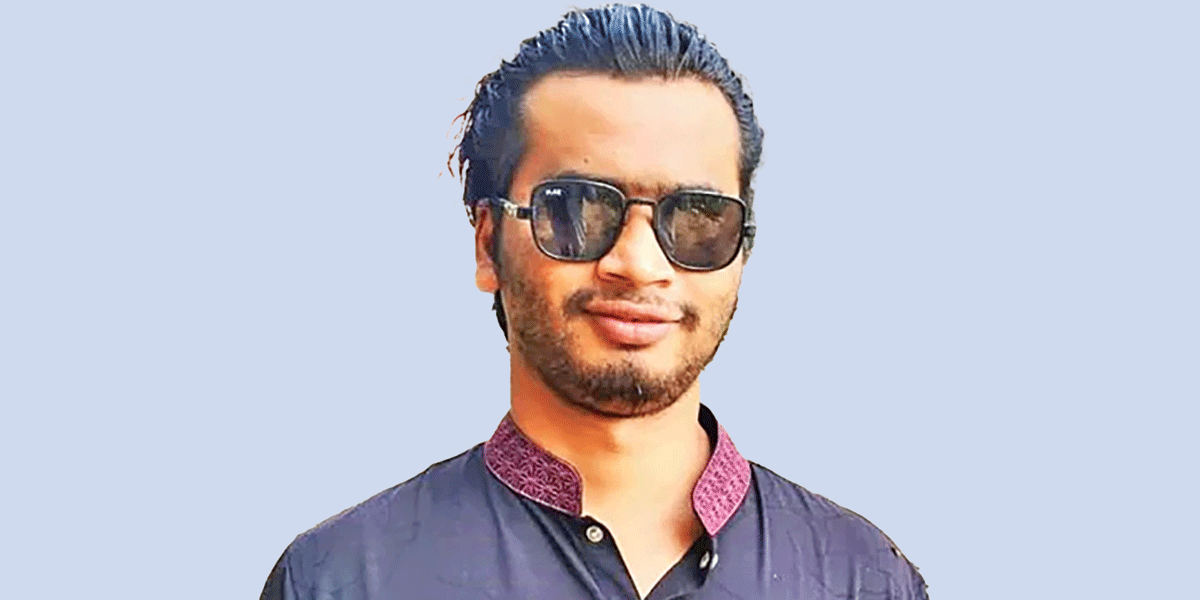 শিক্ষকতা করতে চান দৃষ্টিপ্রতিবন্ধী নাঈম