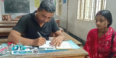 শালিখায় যুবদলের প্রতিষ্ঠাবার্ষিকী উপলক্ষে চক্ষু শিবির