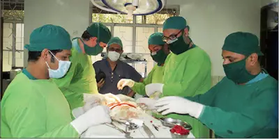 ৯ কেজি ওজনের টিউমারের সফল অস্ত্রোপচার