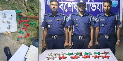 কক্সবাজারে লুট হওয়া ৬৭ রাউন্ড গুলি উদ্ধার