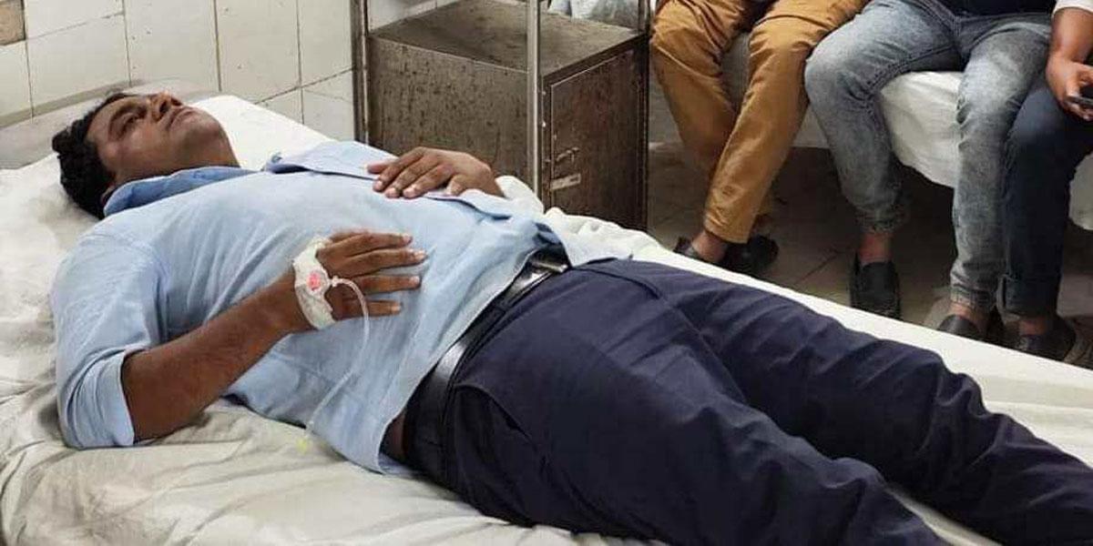 সরিষাবাড়ীতে দুষ্কৃতকারীদের হামলায় সাংবাদিক আহত