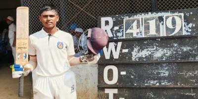 ৪১৯ রানের ইনিংসে শচীনকে টপকালেন আয়ুশ