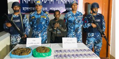 বরগুনায় মাদক ও জাল টাকাসহ আটক ১