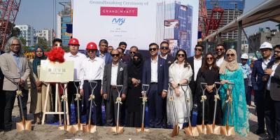 ঢাকায় আন্তর্জাতিক হোটেল চেইন ‘গ্র্যান্ড হায়াত’ এর গ্রাউন্ড ব্রেকিং অনুষ্ঠিত