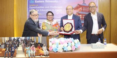 ইস্টার্ন ইউনিভার্সিটিতে ‘জাপানে উচ্চশিক্ষা: সুযোগ এবং চ্যালেঞ্জ’ সেমিনার অনুষ্ঠিত