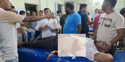 মুন্সীগঞ্জে ড্রেজার বিরোধে ৪ জনকে কুপিয়ে জখম
