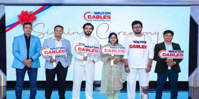 ওয়ালটন ক্যাবলসের ব্র্যান্ড অ্যাম্বাসেডর চিত্রনায়ক সিয়াম