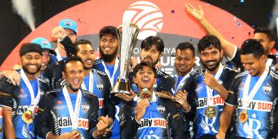 গ্লোবাল সুপার লিগে চ্যাম্পিয়ন রংপুর রাইডার্স