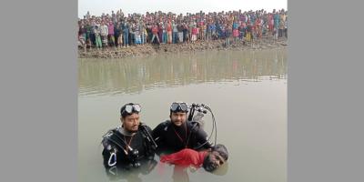 ইটনায় কার্গো ডুবে একজনের মৃত্যু