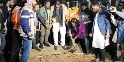 রাবিতে পোষ্য কোটার ‘কবর’ দিলেন শিক্ষার্থীরা