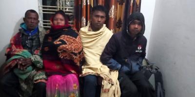 পঞ্চগড় সীমান্তে নারীসহ আটক ৫ বাংলাদেশি