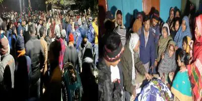 জাসদ নেতার ভাইয়ের মৃত্যুতে ৩ পুলিশ অবরুদ্ধ, মোটরসাইকেলে আগুন