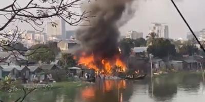 কড়াইল বস্তির আগুন নিয়ন্ত্রণে