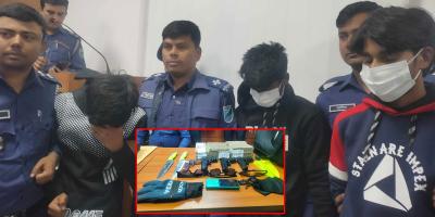 খেলনা পিস্তল দিয়ে ব্যাংক ডাকাতির চেষ্টা