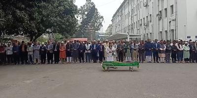 উপদেষ্টা হাসান আরিফের দ্বিতীয় জানাজা অনুষ্ঠিত