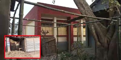 স্কুলের জায়গায় নির্মাণ হচ্ছে বিএনপির কার্যালয়