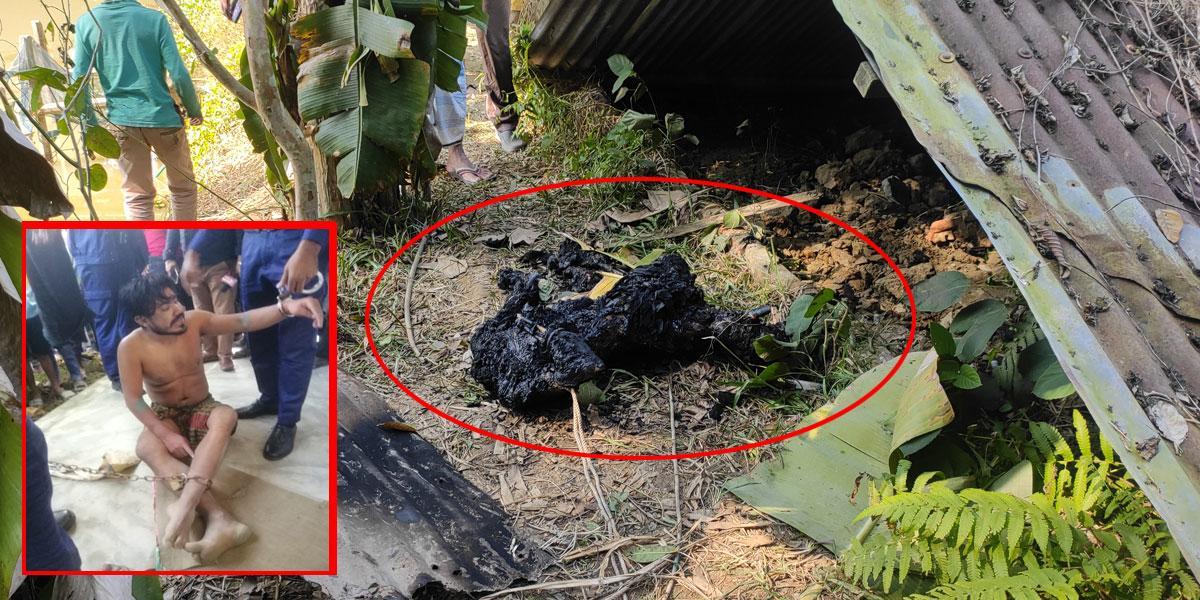 জানা গেল আখাউড়ায় নারীকে পুড়িয়ে হত্যার কারণ