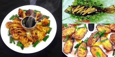 সবজি ও মাছের বারবিকিউ