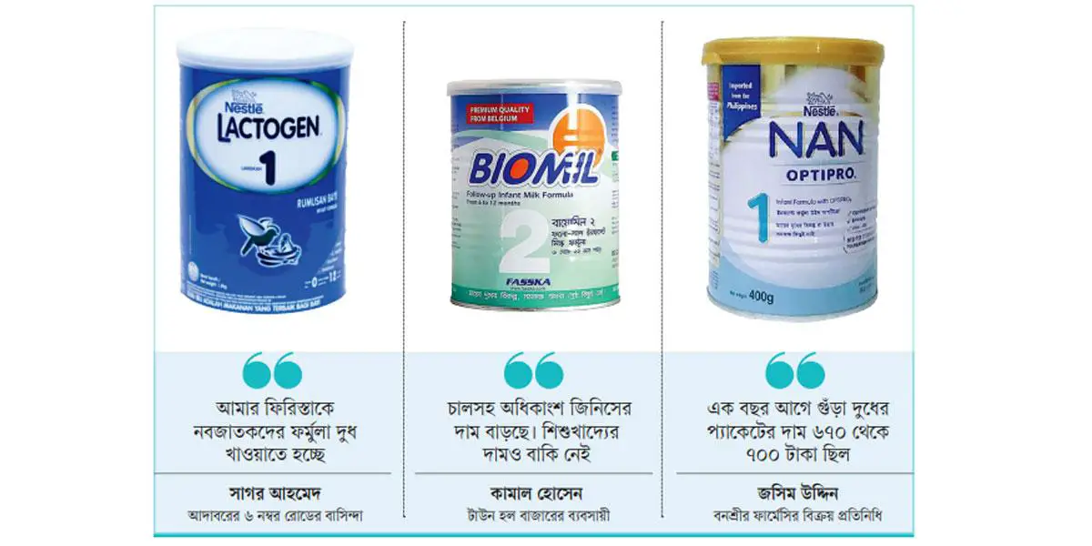 হাত দেওয়া যায় না শিশুখাদ্যে