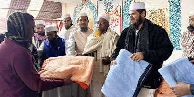 রাজধানীতে শীতার্ত মানুষের পাশে খেলাফত মজলিস