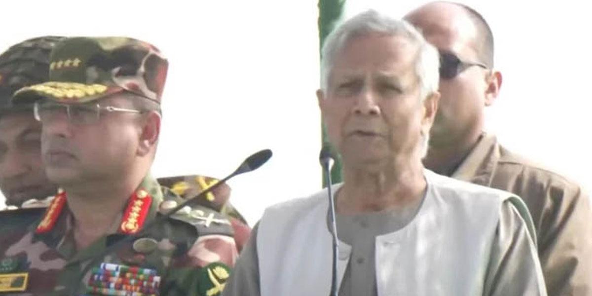 দেশের সার্বভৌমত্ব রক্ষায় সেনাসদস্যদের সর্বদা প্রস্তুত থাকতে হবে: প্রধান উপদেষ্টা