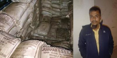 সিলেটে ২৪৫ বস্তা চোরাই চিনিসহ ট্রাকচালক গ্রেপ্তার