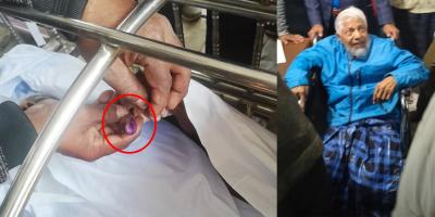 মৃতের আঙ্গুলে কালির দাগ, সন্দেহে পাঠানো হলো ময়নাতদন্তে