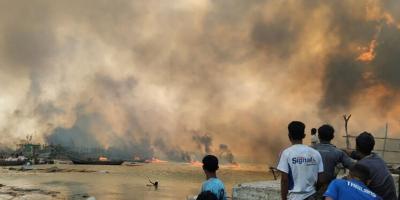 রাখাইনে জান্তা বাহিনীর বিমান হামলায় নিহত ৪০