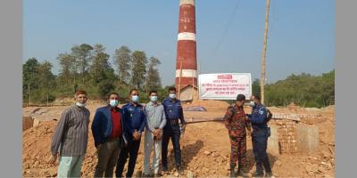 রাঙামাটির কাউখালীতে ১৪ ইটভাটা বন্ধ ঘোষণা, ১৩ লাখ টাকা জরিমানা