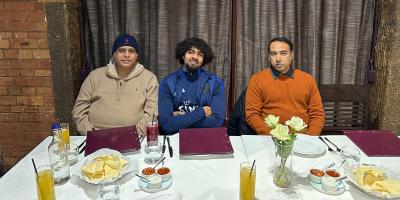 হামজার সঙ্গে বাফুফে সভাপতির সাক্ষাৎ