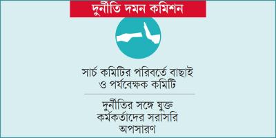 দুদককে ন্যায়পালের আদলে প্রতিষ্ঠান করার সুপারিশ