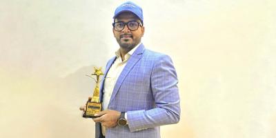 গ্লোবাল স্টার অ্যাওয়ার্ড পেলেন সাংবাদিক মিজানুর রহমান সোহেল