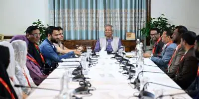 প্রধান উপদেষ্টার সঙ্গে নবীন উদ্যোক্তাদের বৈঠক
