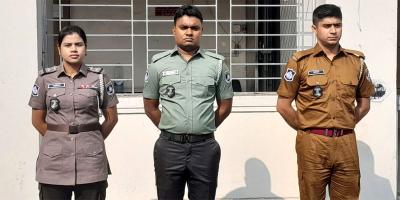 পুলিশ র‍্যাব আনসারের নতুন পোশাক