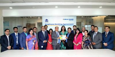 ‘বাস্তব’কে এমপ্লয়ি ব্যাংকিং সুবিধা দেবে ব্র্যাক ব্যাংক