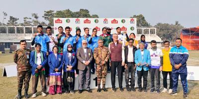 অলিম্পিয়ান সাগরকে হারিয়ে তামিমের স্বর্ণ জয়