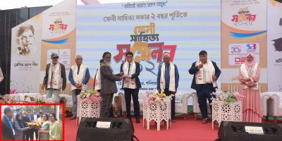 ফেনী সাহিত্য সম্মেলনে কবি-সাহিত্যিকদের মিলনমেলা