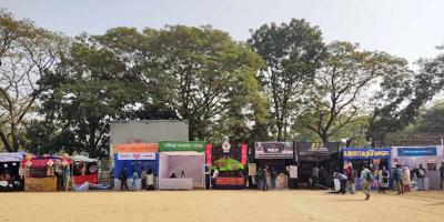 সাংগঠনিক সপ্তাহে বর্ণিল সাজে সেজেছে শাবিপ্রবি ক্যাম্পাস