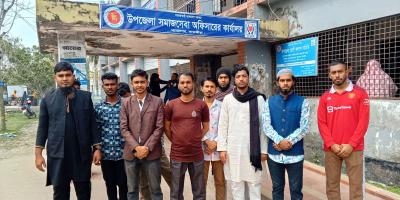শ্যামনগরে সমাজসেবা কর্মকর্তার যোগদানের প্রতিবাদে বিক্ষোভ