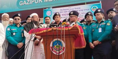 কঠোর নিরাপত্তা বলয়ে থাকবে ইজতেমা ময়দান: আইজিপি