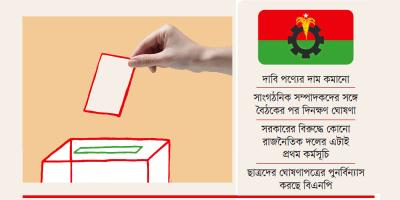 নির্বাচনের দাবিতে মাঠে নামছে বিএনপি