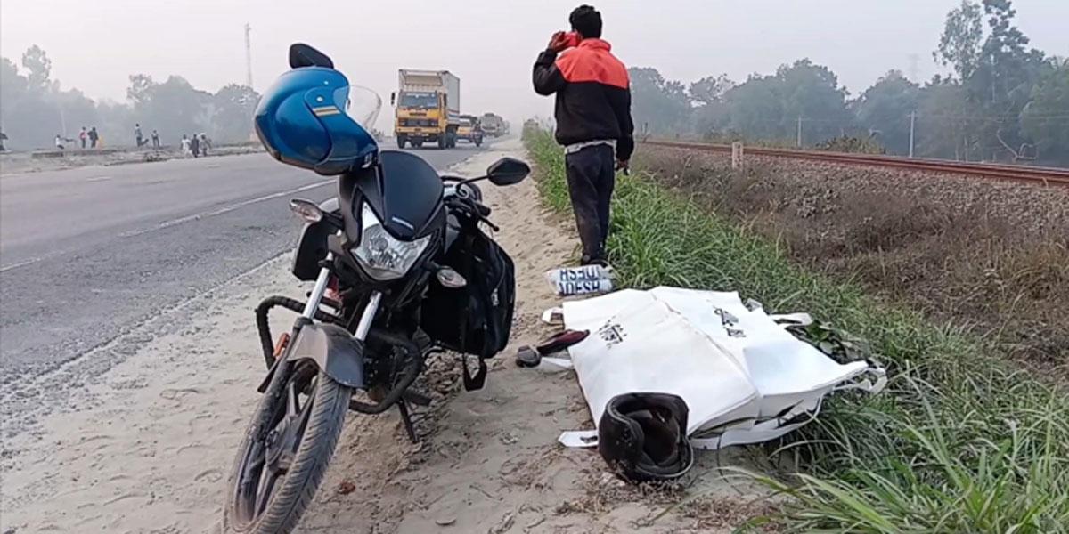টাঙ্গাইলে মোটরসাইকেলের চাকায় ওড়না পেঁচিয়ে নারীর মৃত্যু