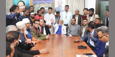 ছাত্রদের দল গঠনে অন্তর্বর্তী সরকারের সমর্থন আছে: জি এম কাদের
