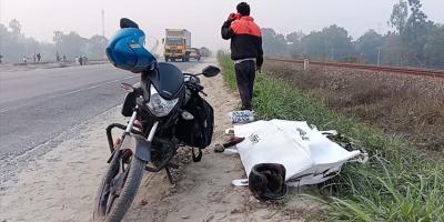 টাঙ্গাইলে মোটরসাইকেলের চাকায় ওড়না পেঁচিয়ে নারীর মৃত্যু